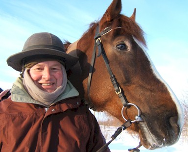 David with Kaldoonia, Russian Snow Adventure - Unicorn Trails