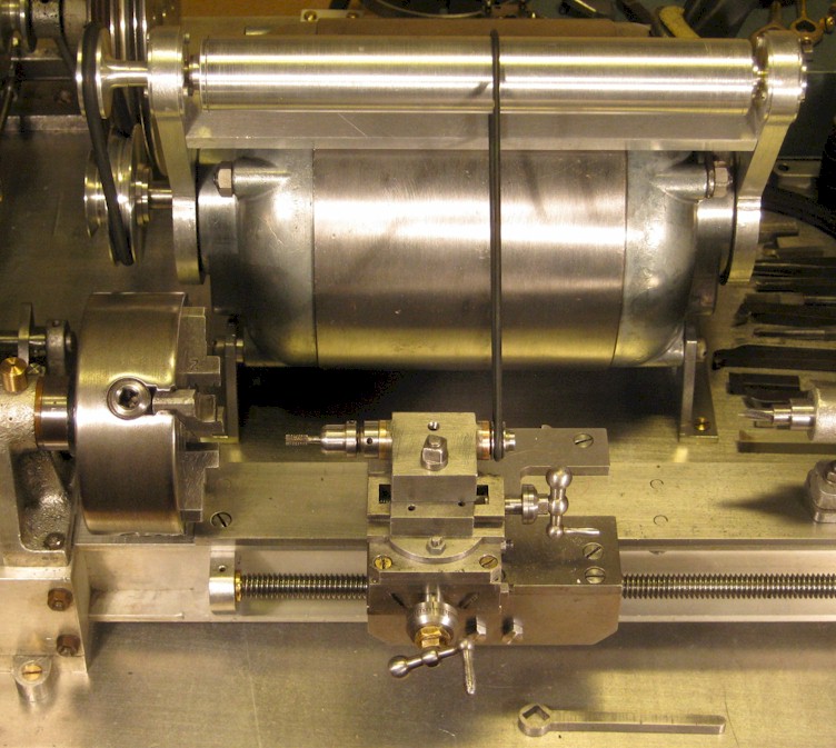 Milling attachment for watchmaker's lathe
