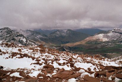 View form the Tizi-n-Tichka Pass