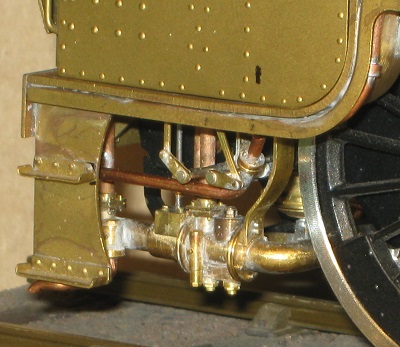 Exhaust steam injector on the Jubilee