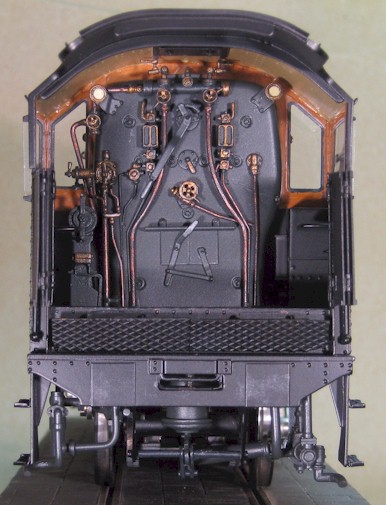 LMS 8F cab and backhead detail
