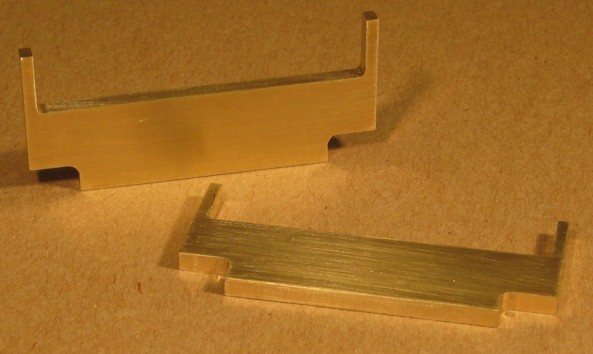Buffer plates for Barclay 06 class locomotive in 7mm scale (0 gauge)