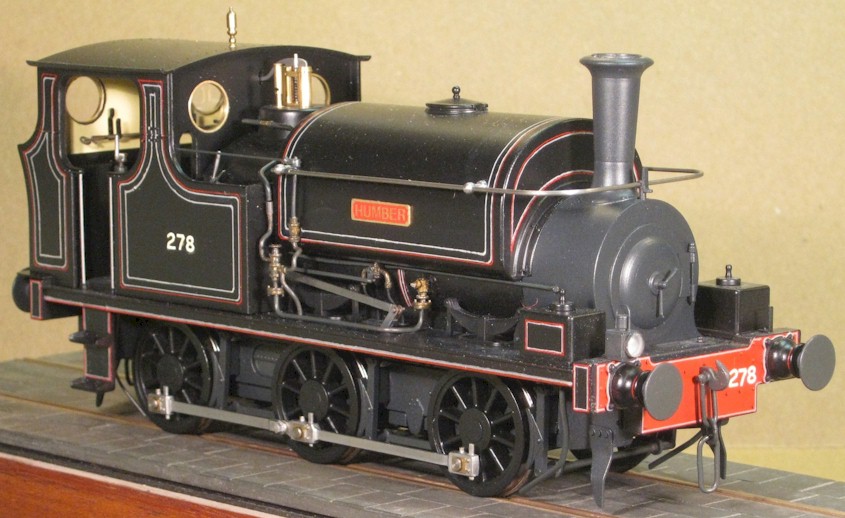 Great Central Railway No. 278 'Humber' built by David L O Smith from an Ixion Hudswell Clarke 0-6-0ST