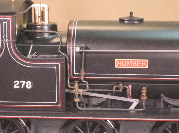 Injector and other detail on GCR No.278 0-6-0ST