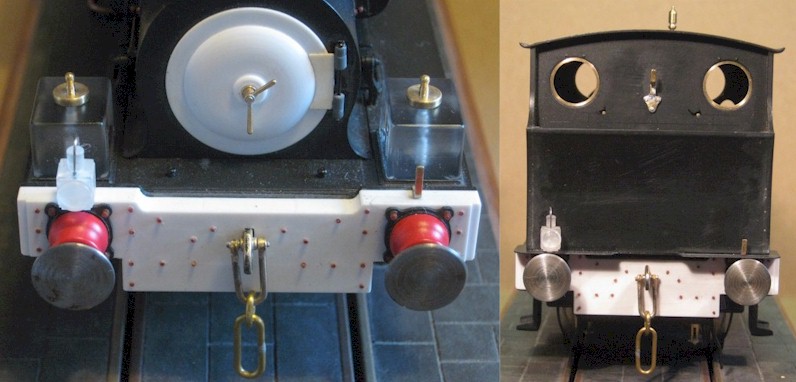 Lamps and lamp irons - Hudswell Clarke 0-6-0ST