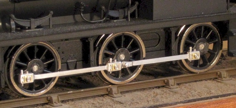 Ixion Hudswell Clarke coupling rods after
