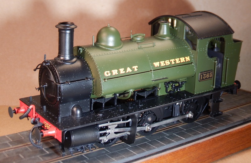 GWR 1361 Class No. 1365 7mm model by David L O Smith