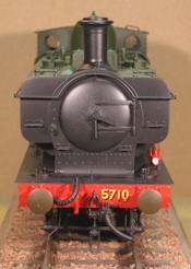 GWR 57xx smokebox front 7mm scale 0 gauge