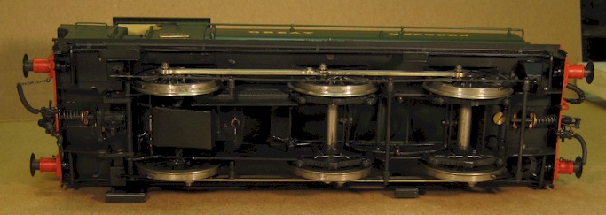GWR 57xx class underside