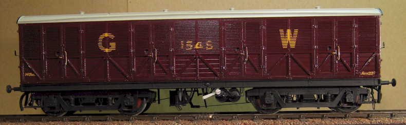 GWR Siphon F in 0 gauge by Metalmodels, build by David L O Smith