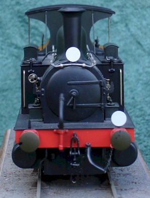 LSWR 0-4-0T Honfleur - model in 7mm scale (O gauge) by David  L O Smith