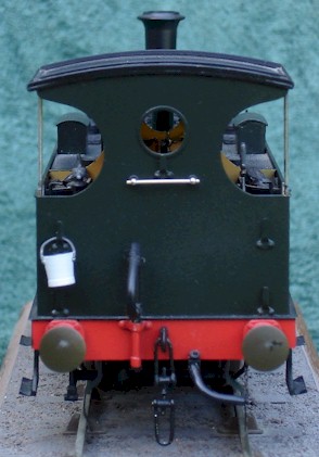 LSWR 0-4-0T Honfleur - model in 7mm scale (O gauge) by David  L O Smith