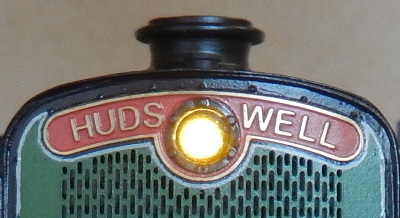 HUDSWELL and headlight - Hudswell Clarke 0-6-0DM 7mm scale 0 gauge