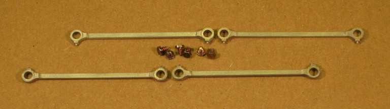 Original coupling rods from Ixion Husdswell Clarke 0-6-0ST