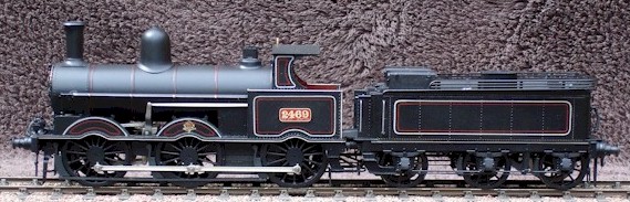 LNWR Cauliflower Express Goods Locomotive - model in 7mm scale (O Gauge) by David L O Smith