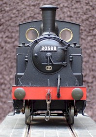 LSWR C14 in 7mm scale (O Gauge) - model rebuilt and finished by David L O Smith
