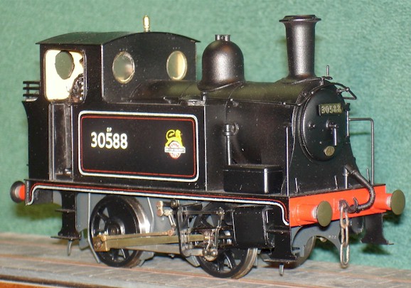 LSWR C14 in 7mm scale (O Gauge) - model rebuilt and finished by David L O Smith