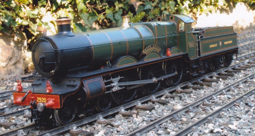 GWR Saint David - 7mm scale [0 gauge] on garden railway