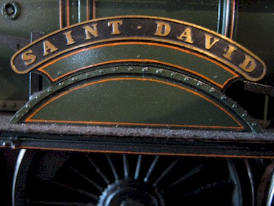 GWR Saint David - Nameplate